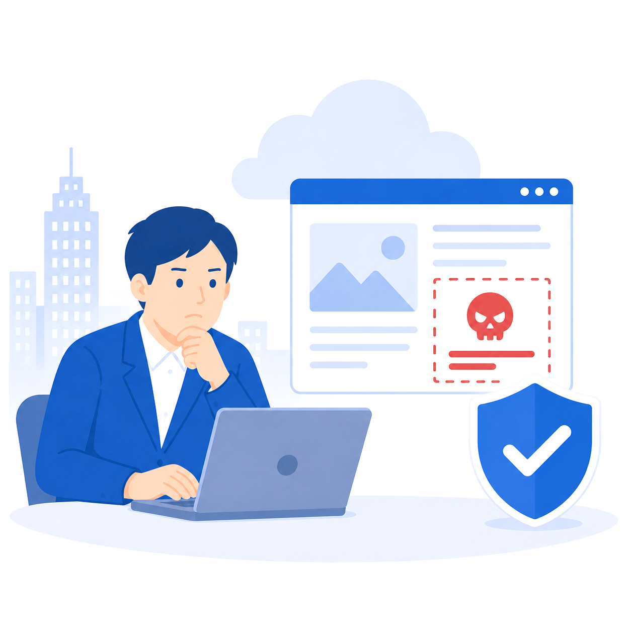 サイトへの不正アクセスや改ざんを防ぎ、安全に運用したい